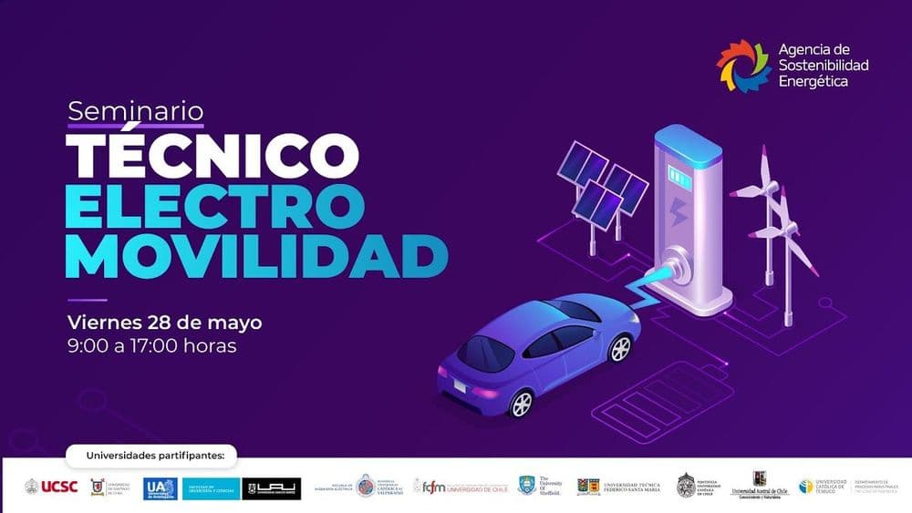 Ilustración de automóvil eléctrico cargando